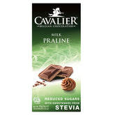 Chocolate con leche con relleno de praliné 85g CAVALIER